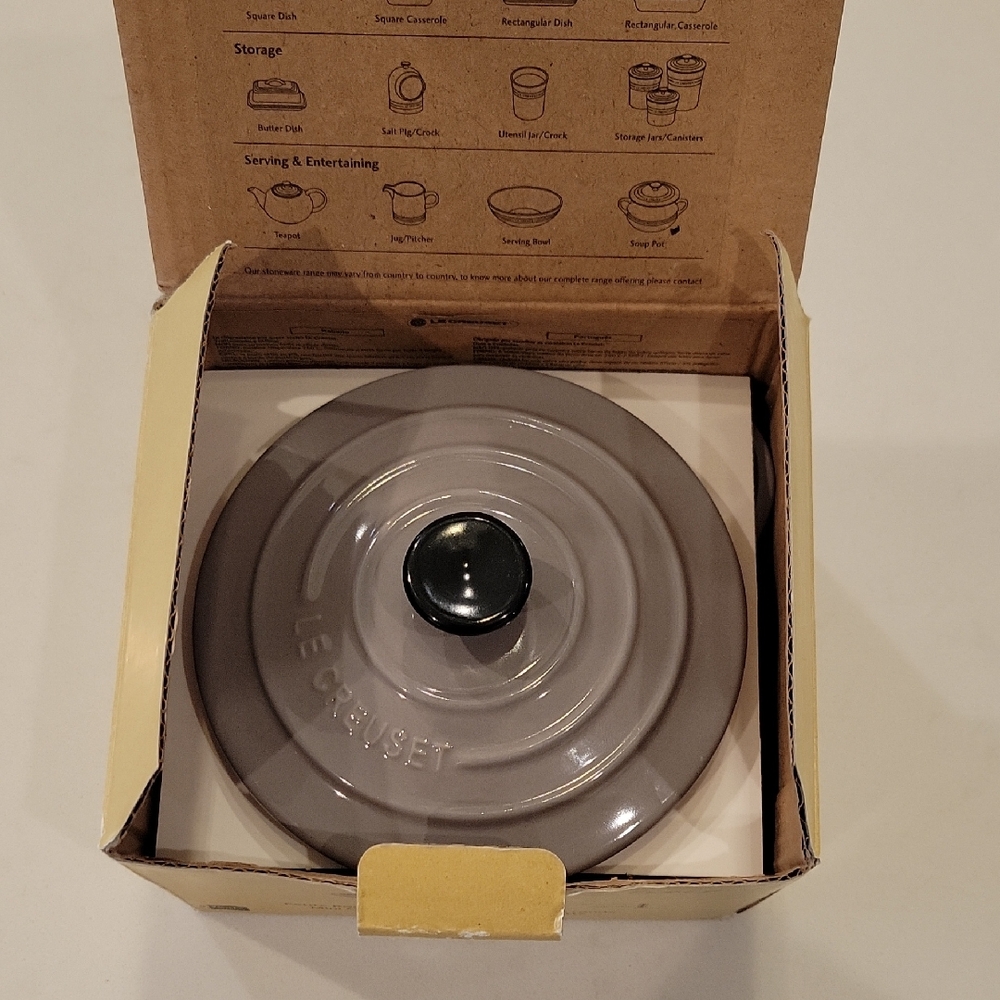 Retired Le Creuset Petite Casserole In Gris Color